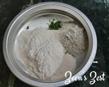 A picture of step 1 of Bajra and Wheat Chapatis with Spring Onions.