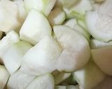 A picture of step 1 of Tinde ki sabji.