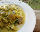 Foto langkah ke 4 dari resep Keju Makaroni Telur Bakso.