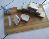 A picture of step 6 of Chocolate Layered Sandesh.