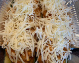 Foto del paso 4 de la receta: Calabacines rellenos de carne picada, gratinados en freidora de aire
