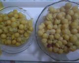 A picture of step 1 of Ghungni/Chole Matar Chaat.