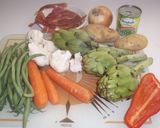 Foto del paso 1 de la receta Menestra de verduras al punto