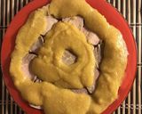 Foto del paso 13 de la receta: Peceto de cerdo con salsa gravy de duraznos y chardonnay
