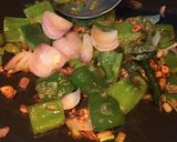 A picture of step 5 of Vegetable Manchurian.
