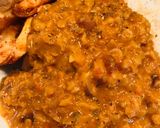 A picture of step 7 of Red Lentil Curry.