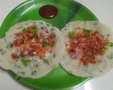 A picture of step 4 of Sooji Uttapam.
