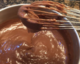 Foto del paso 14 de la receta: Tarta de harina de arroz y crema pastelera de chocolate, sin gluten, sin lactosa