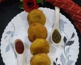 A picture of step 3 of Chickpea Flour (Batata Vada).