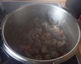 Foto del paso 6 de la receta: 282. Ternera al Strogonoff con vino tinto y arroz blanco