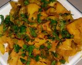 आलू पत्ता गोभी की सब्जी (Aloo patta gobhi ki sabzi recipe in hindi) रेसिपी चरण 4 फोटो