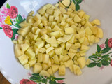 Crumble de manzana y canela