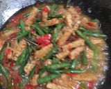 Foto langkah ke 5 dari resep Tumis kacang panjang tempe simple maknyuss.