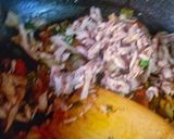 A picture of step 6 of Spicy macroni mix spaghettis chaat.