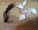 Foto del paso 2 de la receta: Bacalao desalado con chips de su propia piel 🌞🌞🌞
