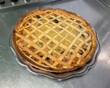 Une image de l'étape 16 de Tarte aux figues noires, bananes et abricots secs.
