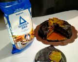 Foto langkah ke 6 dari resep Dubai Chocolate Kunafa Cake.