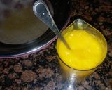 A picture of step 4 of Mango fruity  fresh n juicy.