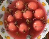A picture of step 11 of Sponge Rose Roshogolla.
