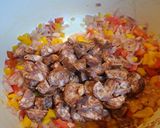 A picture of step 4 of Prawn & Chorizo Risotto.