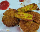 টমেটো আলু কাটলেট (Tomato aloo cutlet recipe in Bengali) রেসিপির ধাপ 4 ছবি