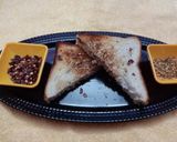 A picture of step 5 of Cheese Sandwich.