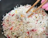 Foto langkah ke 7 dari resep 42. Nasi Hujan Panas Malaysia.