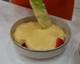 Marcipános sült eper, eper gratin recept fázis 7 fotója