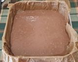 Étcsokoládés brownie meggyel 🍒🍫🍒🍫 recept fázis 6 fotója