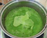 Foto langkah ke 6 dari resep Puding Lumut Pandan (Tidak amis ; matcha taste).