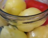Bazsalikomos Alma paprika télire recept fázis 5 fotója