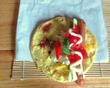 Foto langkah ke 43 dari resep Flat Bread Sosis Telor.