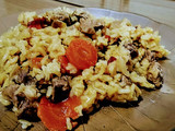 Arroz con Cerdo y Verduras!