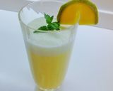 Foto del passaggio 3 della ricetta Frullato di mango, cetriolo, limee menta