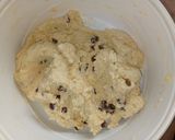 A picture of step 6 of Maize flour fruit biscuit.
