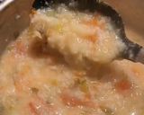 A picture of step 6 of Random Vegetables Egg Porridge.