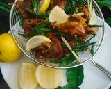 Foto langkah ke 7 dari resep Ayam Tangkap Saus Lemon.