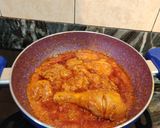 A picture of step 8 of CREAMY CHICKEN CURRY with PERI PERI MASALA.