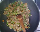A picture of step 5 of Chicken Fried Rice.