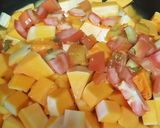 A picture of step 1 of Butternut soup.