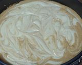 A picture of step 6 of Marbled Pumpkin Cheesecake.