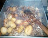 A picture of step 2 of Chicken mix#authors marathon.