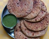 A picture of step 6 of Sattu Stuffed Paratha.