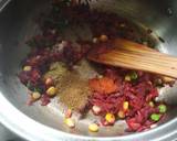Beetroot Daliya recipe step 3 photo