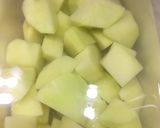 A picture of step 2 of Alu matar gravy.