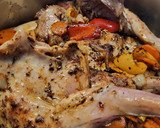 Foto del paso 3 de la receta: Conejo en salsa con gambas