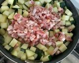Une image de l'étape 2 de Carbonara de légumes.