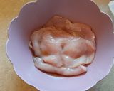 A picture of step 1 of Fried Chicken Cutlets.