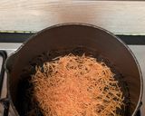 A picture of step 2 of Vermicelli Payasam.