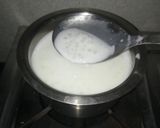 A picture of step 3 of Sabudana kheer.